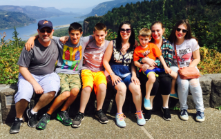 Jerry Rothkoff and his family.